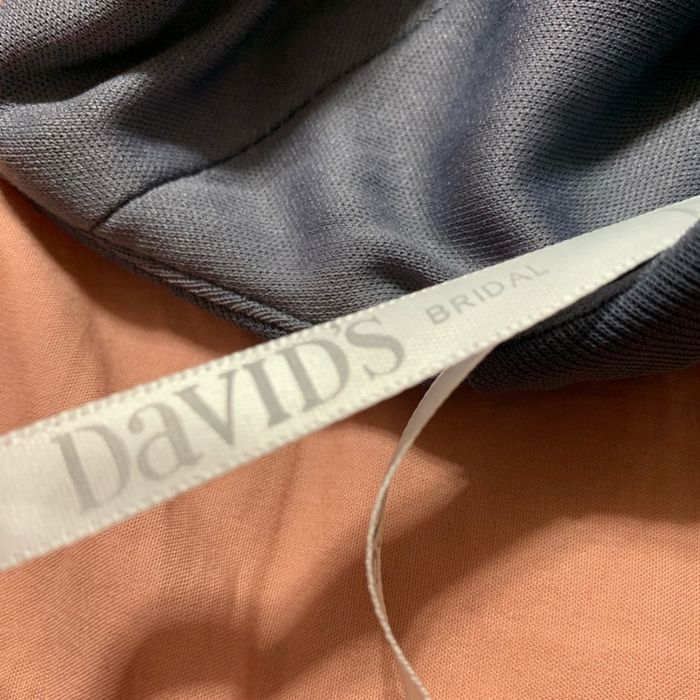 Grey (slightly used) David’s Bridal dress.